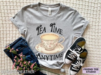 Tea Lover Comfort Tee Tea Drinker Gift Idea Cute Tea Design