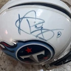 Vince Young Signed Tennessee Titans White Riddell Mini Helmet 5Star Certified