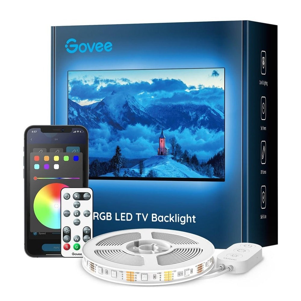 Govee RGB Bluetooth LED Backlight for 46- 60 TVs 1907199 6490₽