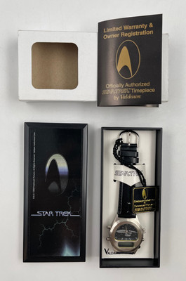 Star Trek TOS Valdawn 2123 U.S.S. Enterprise Watch - New with Original Box 1999