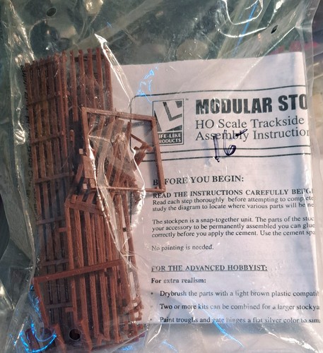 HO - Life Like Trains Modular Stock PeN Modelo Kit 1378 Sellado de Fábrica Nuevo Sin Caja | Zustand: New