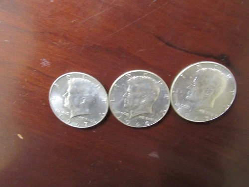 Kennedy Half: 1965-1967 (40% Silver), AU Condition, I#333