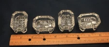 Salt Cellars Vintage Glass