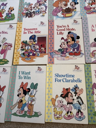 24 Disney Minnie 'n Me The Best Friends Collection Vintage Hardcover Books 90s - Picture 9 of 11