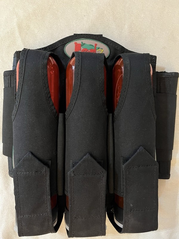 Redz Paintball 3+2 Pod Pack-W/Medium Comfort Belt-3 Pods
