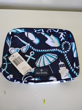 Vera Bradley Lighten Up Wipes Pouch Shore Enough Pattern NWT 45 Free Ship 