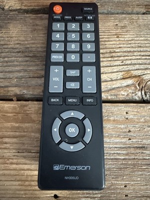 Genuine Emerson NH305UD OEM TV Remote LF501EM4 LF551EM5 LF391EM4