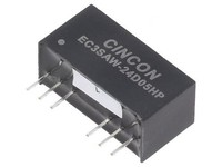 EC3SAW-24D05HP Wandler: Dc/Dc 3W Ueing: 9-36VDC Uausg: 5VDC Uausg2: -5VDC Tht Ci