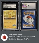 2025 POKEMON ILLUSTRATION CONTEST 2024 WINNER #214 PIKACHU CGC 10 GEM MINT