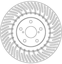 TRW DF6692S Disque de frein pour LEXUS,TOYOTA