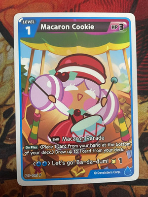 Macaron Cookie P-045 P Cookie Run Kingdom