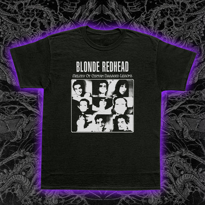 Blonde Redhead Melody of Certain Damaged Lemons T-Shirt Indie Rock Dream Pop