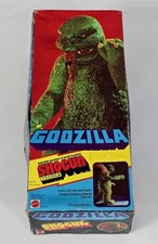 A-6 VINTAGE 70'S MATTEL SHOGUN WARRIORS GODZILLA GREAT SHAPE W/ ORIG BOX