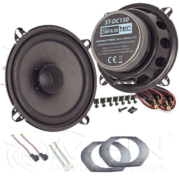 Sinustec Auto Lautsprecher FüR Ford Fusion 2002-2012 TüR Heck 1-Weg 250W #A2S9-image