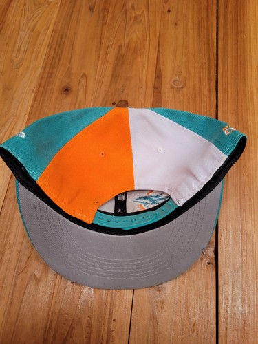NFL Miami Dolphins New Era 9fifty Snapback Flat Bill Mütze blau/orange - Bild 4 von 6
