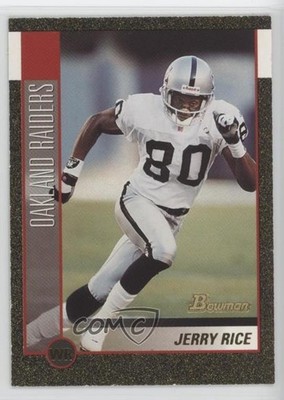 2002 Bowman Gold 37/50 Jerry Rice #55 HOF 7xr