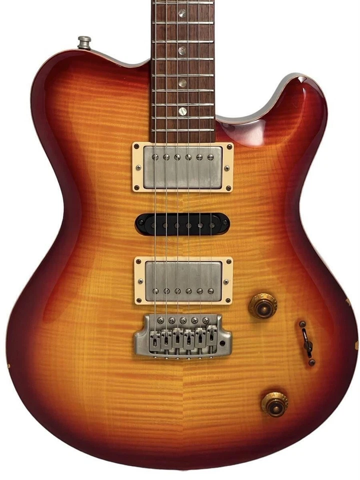 Guitarra Eléctrica Otras Marcas DOLPHIN I Nik Huber 2004 HSH Juego Cuello Usado Foto 3 de 4