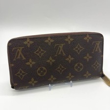 Louis Vuitton Monogram Zippy Wallet Round Zipper Long Wallet