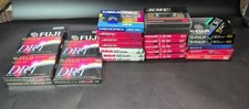 Blank Cassette Lot Fuji Sony Maxell Memorex KMC RCA IEC I IEC II 25 Tapes