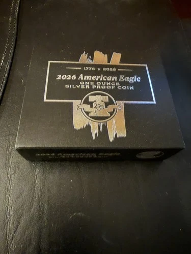 2026 Proof Silver Eagle in Original Government Packaging