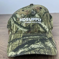HD Supply Hat Power Solutions Hat Green Camo Cap Adjustable Camo Adult Size Hat