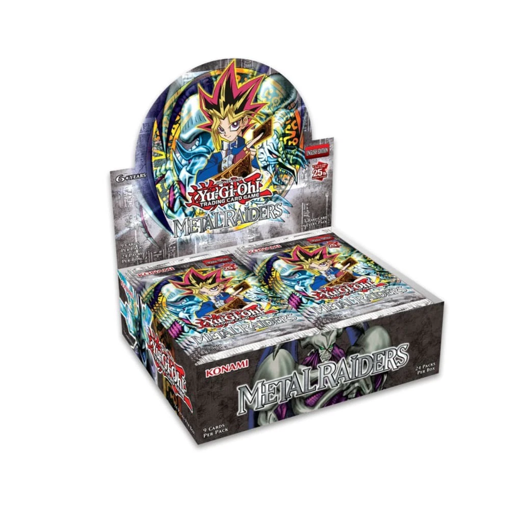metal raiders unlimited booster box YuGiOh 1st Ed Sealed sold at auction on 9th January Konami Yugioh Metal Raiders unlimited booster pack Metal Raiders Booster Box [Unlimited