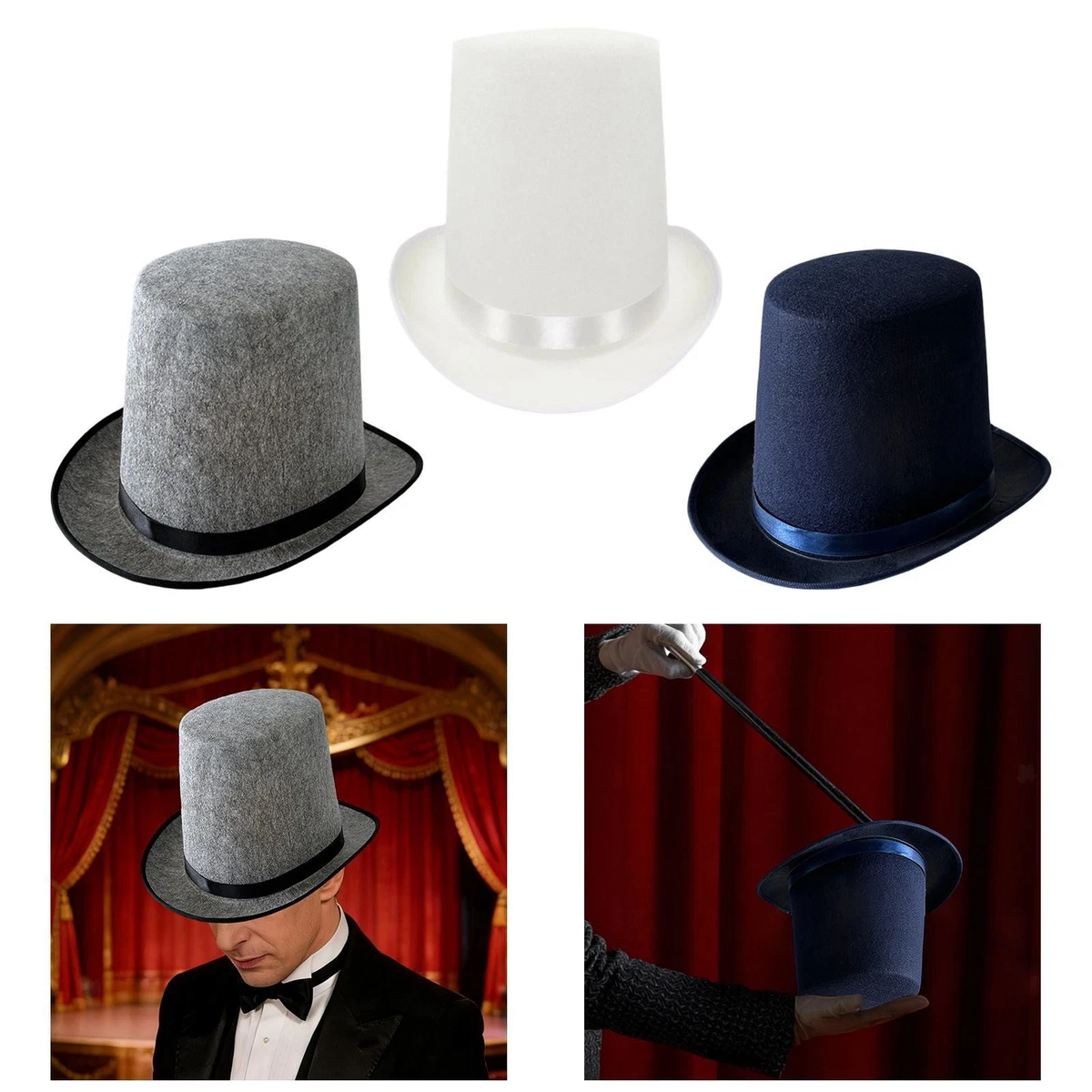 Cappello fedora con piume - Italia