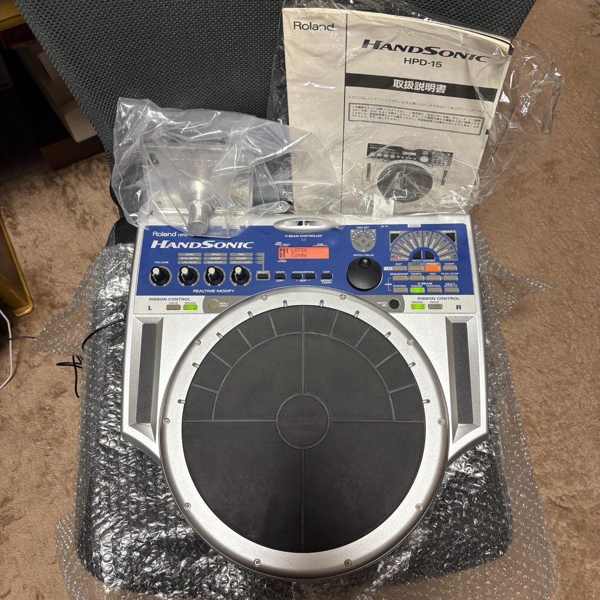 Roland HPD-15 ハンドソニック Roland HandSonic HPD-15 Digital Hand Percussion Controller