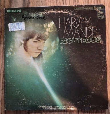 HARVEY MANDEL / Righteous/ LP/ PHILIPS PHS600-306 Stereo WLP