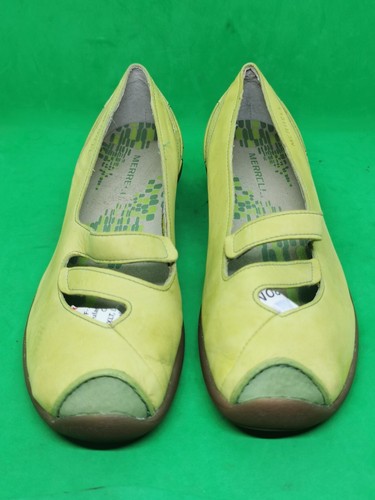 Merrell Womens Active Dress Shoe Slip On Gabriella Green Oasis Size 8.5 Suede - Picture 8 of 23