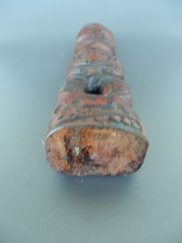 New Zealand Tiki Wood Carving - Light Colour - 254mm high X 65 X 50mm - Picture 7 of 7
