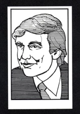 Donald Trump President 1998 Picture Perfect Game of Famous Faces Card MAGA Rare!