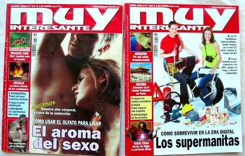 LOTE 12 REVISTAS MUY INTERESANTE - AÑO 2008 COMPLETO - Imagen 3 de 7