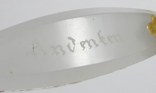 Opal Glass Biedermeier Seal Winterberg - Picture 6 of 10