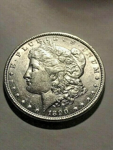 1890-P Morgan Silver Dollar XF #13525
