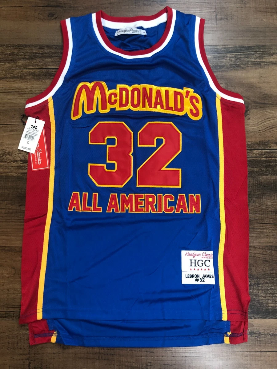 Lebron James McDonalds All American HS Basketball Jersey – Deadstock