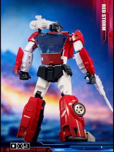 🇺🇸DX9 Toys Transform MasterPiece D21 Sideswipe Red Storm Lamborghini G1 MP NEW - 第 3/4 張圖片