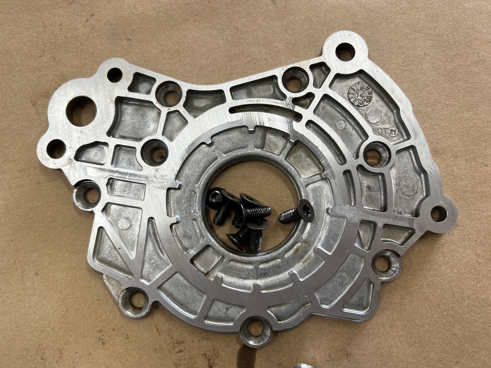 2015 2016 2017 Mustang 5.0 Oil pump w/ MMR sprocket and Boundary gears