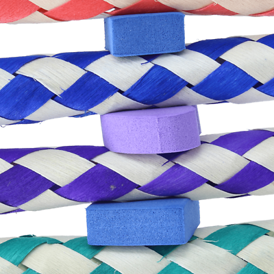 Bonka Bird Toys 1243 Foamy Delight – Vogelspielzeug Für Papageien, Sittiche, Zerkleinerbar, Bunt