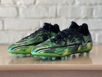 Size 10 - Nike Phantom GT 2 Elite DF SW AG Pro Black Green for