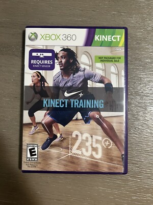 Nike Plus Kinect Training For xbox 360, in original box, good condition