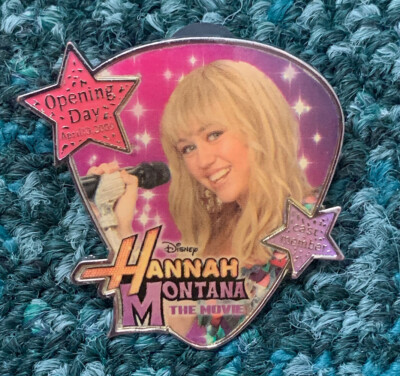 DISNEY PIN HANNAH MONTANA HIGH SCHOOL THE MOVIE OPENING DISNEY