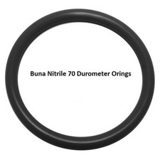 Buna 70 Nitrile Orings  # 040-70D Size 2-7/8 ID x 3 OD x 1/16 CS 10 pcs
