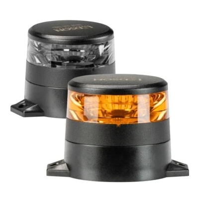 Ledson OptoGuard Pod mini rotella (orange/smoke) – kleinere LED-Warnleuchte - Bild 1 von 4