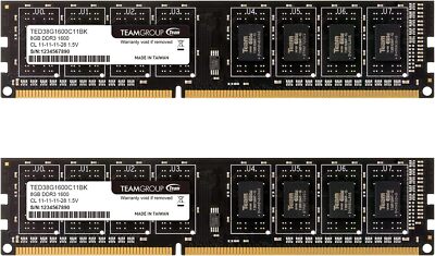 16Gb Ram Kit 2X8gb Dual Channel Desktop Memory Upgrade Lifetime Warranty