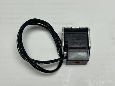 #ad Parker Hydraulics 12 VDC 19W CCP 012 L Cartridge Valve Solenoid Coil w Leads $33.99