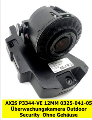 AXIS P3344-VE 12MM 0325-041-05 Überwachung kamera Security  Camera Ohne Gehäuse