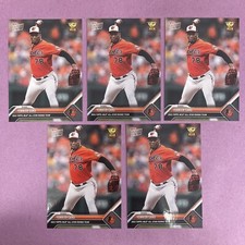 (5) 2023 Topps Now Yennier Cano #RC-9 ALL-STAR ROOKIE TEAM LOT ORIOLES