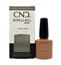 CND Shellac Color Coat - Sweet Cider 7.3 ml / 0.25 oz NIB AUTHENTIC
