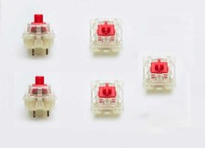 5 PCS Cherry MX RGB Red 3 Pin Mechanical Key Switch Plate Mount Replacement